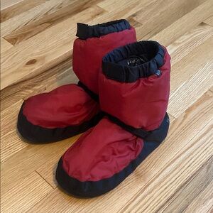 Red and Black Booties bloch for dancers